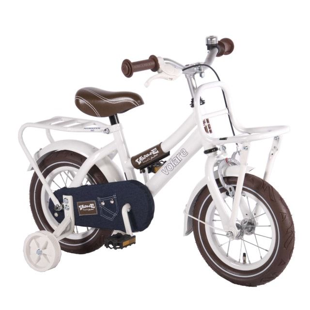 Volare Meisjesfiets Urban Jeans Wit 12 inch